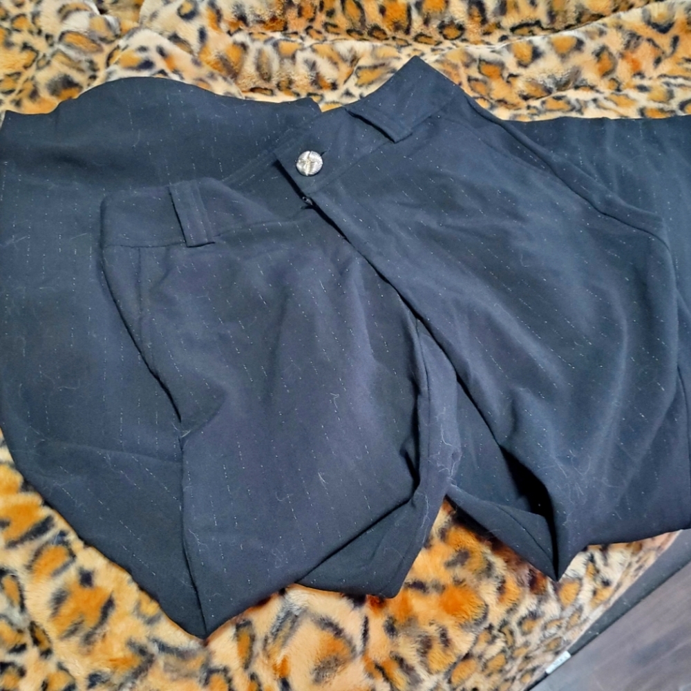 Vintage Rampage wide leg pinstripe dress pants